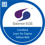 Solomon EOS certification logo for yellow belt certification